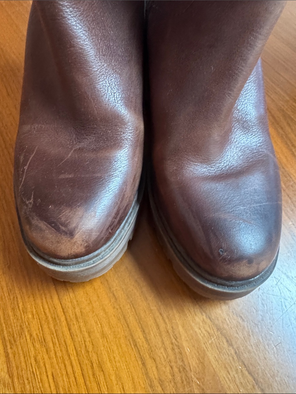 Zodiac Women’s Dark Brown Leather Ankle Zip Boots - Picture 7 of 8